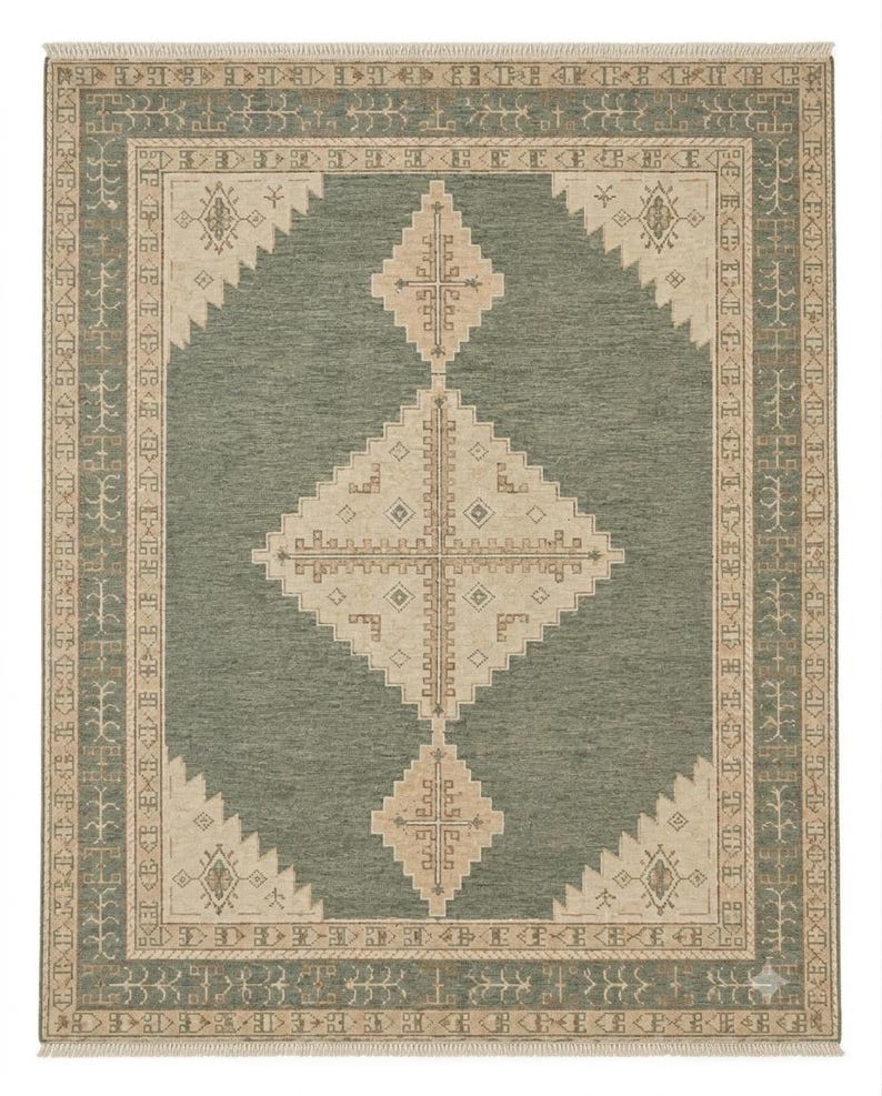 Hand-Knotted Charcoal Grey Modern Gabbeh Wool Rug