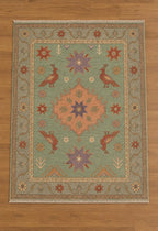 Bohemian Amber Tapestry Handknotted Rugs