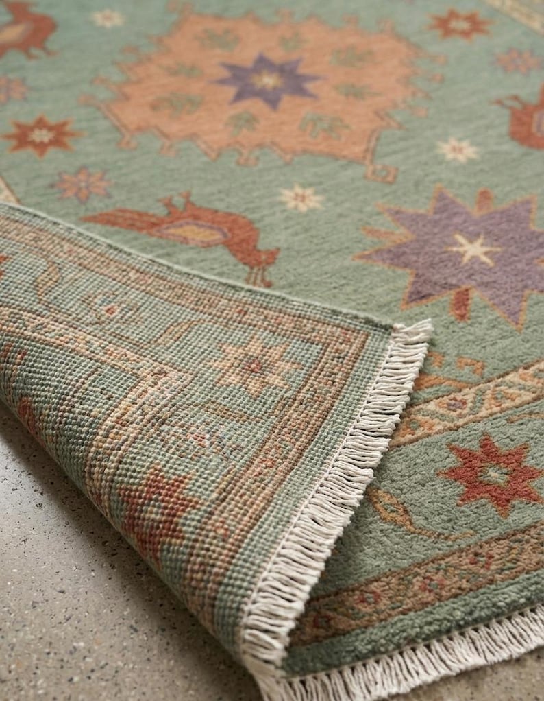 Bohemian Amber Tapestry Handknotted Rugs