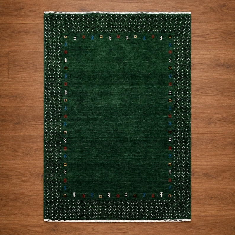 Linear Echoes Handknotted Rugs