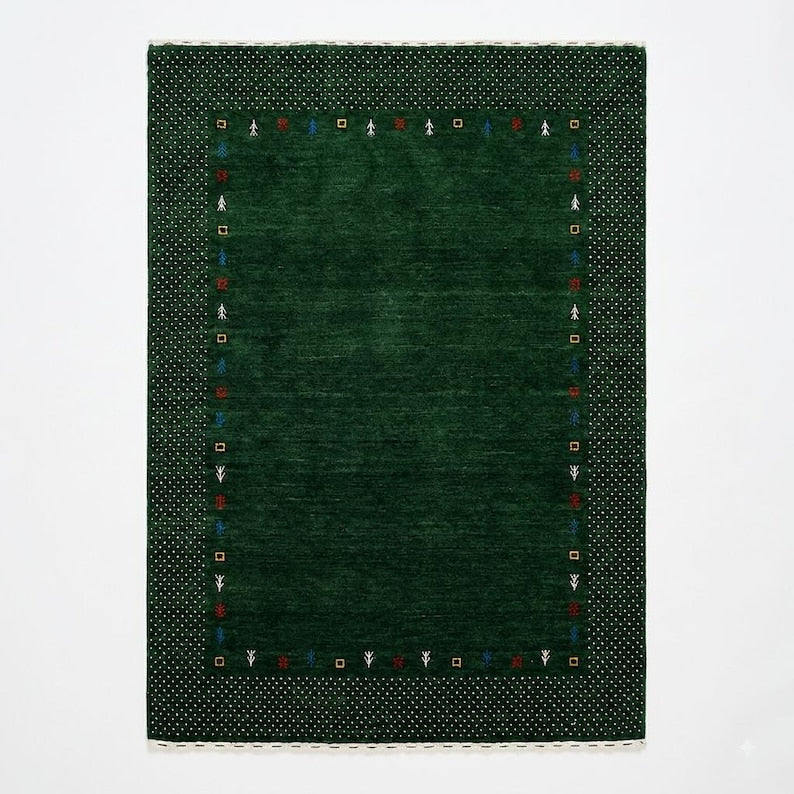 Linear Echoes Handknotted Rugs