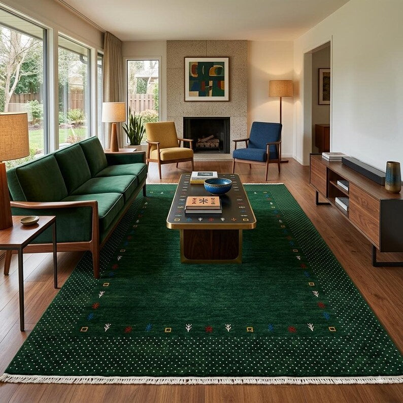 Linear Echoes Handknotted Rugs
