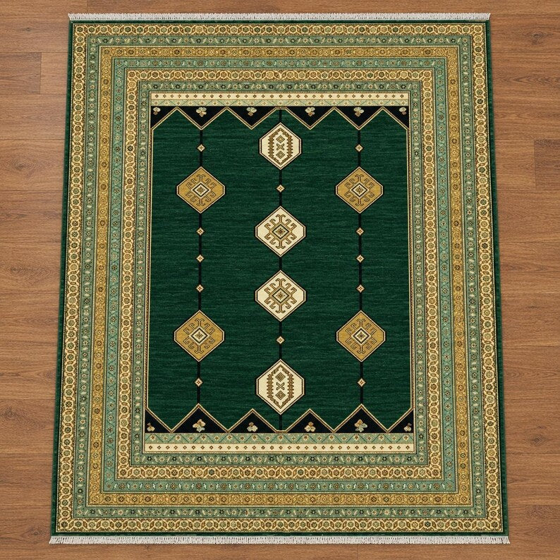 Traditional Style Hand-Knotted Rug