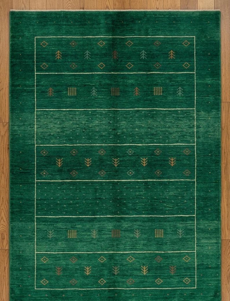 Desert Night Gabbeh Handknotted Rugs