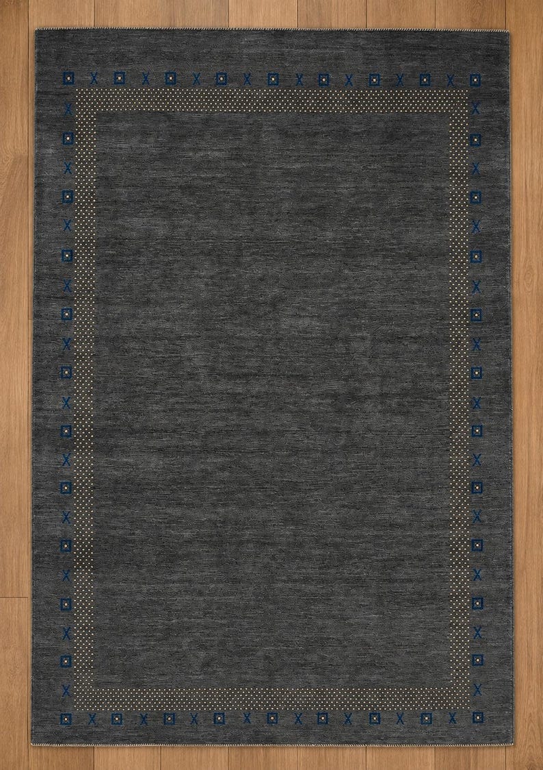 Ivory Blossom Medallion Rug