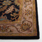 Elegant Persian-Inspired Hand-Tufted Floral Rug