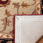 Hand-Tufted Traditional Persian-Inspired Wool Area Rug