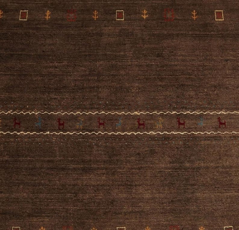 Crimson Geometry Rug