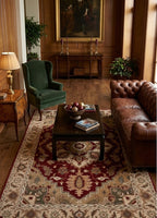Hand-Tufted Traditional Persian Style Area Rug