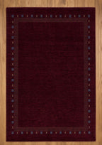 Hand-Knotted Gabbeh Style Beige Rug with Multicolored Tree and Floral Motifs