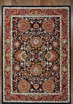 Hand-Tufted Vintage Revival Floral Wool Rug