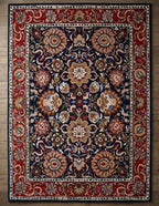 Hand-Tufted Premium Floral Medallion Rug