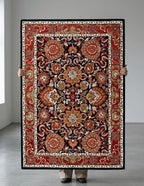 Hand-Tufted Vintage Revival Floral Wool Rug