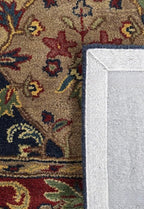 Artisan Hand-Tufted Multi-Patterned Persian-Style Accent Rug