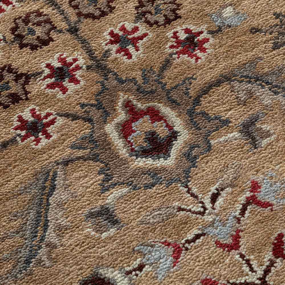 Elegant Hand-Tufted Floral Rug - Neutral Heritage Collection