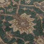 Artisanal Hand-tufted Heritage Design Area Rug