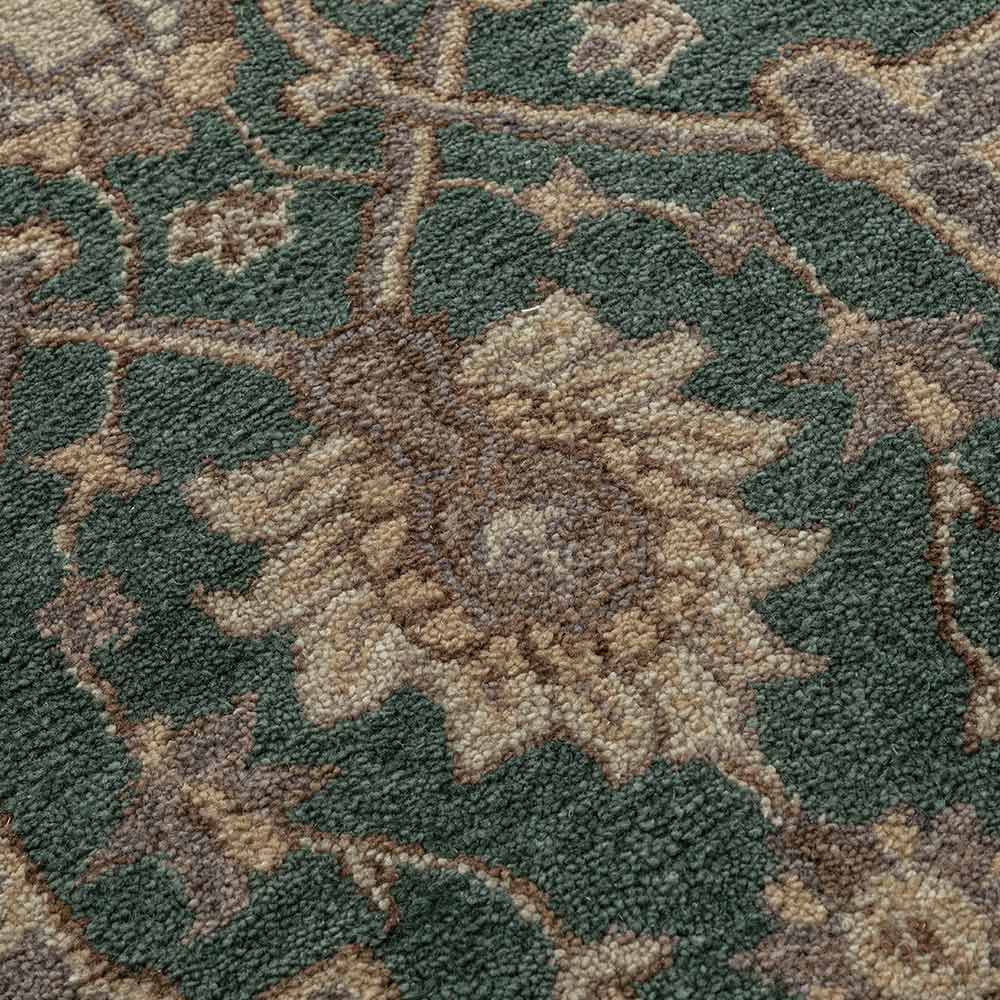 Artisanal Hand-tufted Heritage Design Area Rug