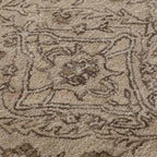 Luxury Hand-tufted Botanical Border Area Rug