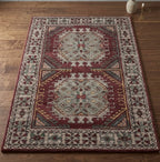 Hand-Tufted Premium Heritage Medallion Area Rug
