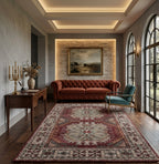 Hand-Tufted Premium Heritage Medallion Area Rug
