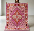 Handtufted Bohemian Serenity Medallion Rug