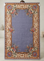 Premium Hand-Tufted Floral Serenity Lavender Rug