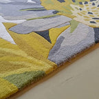 Vibrant Wildflower Meadow Hand-Tufted Designer Rug