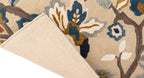 Premium Hand-Tufted Floral Vine Wool Rug