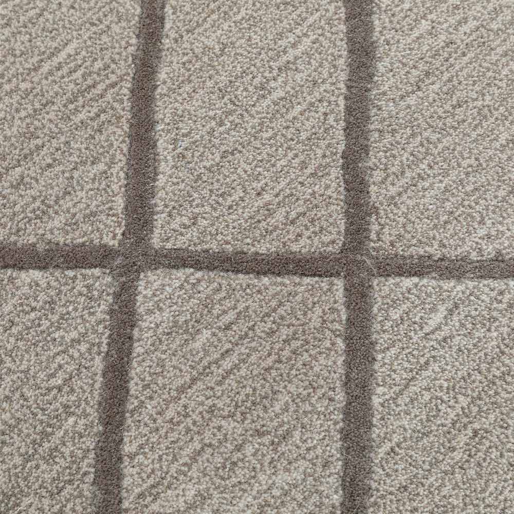 Modern Geometric Line Handtufted Wool Rug