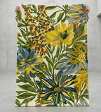 Vibrant Wildflower Meadow Hand-Tufted Designer Rug