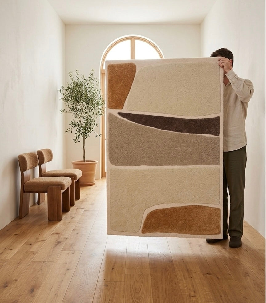 Hand-tufted Contemporary Art Rug