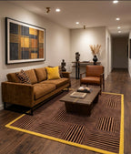 Contemporary Abstract Hand-Tufted Area Rug