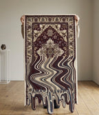 Handtufted Abstract Melting Oriental Art Rug