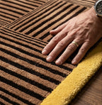 Contemporary Abstract Hand-Tufted Area Rug