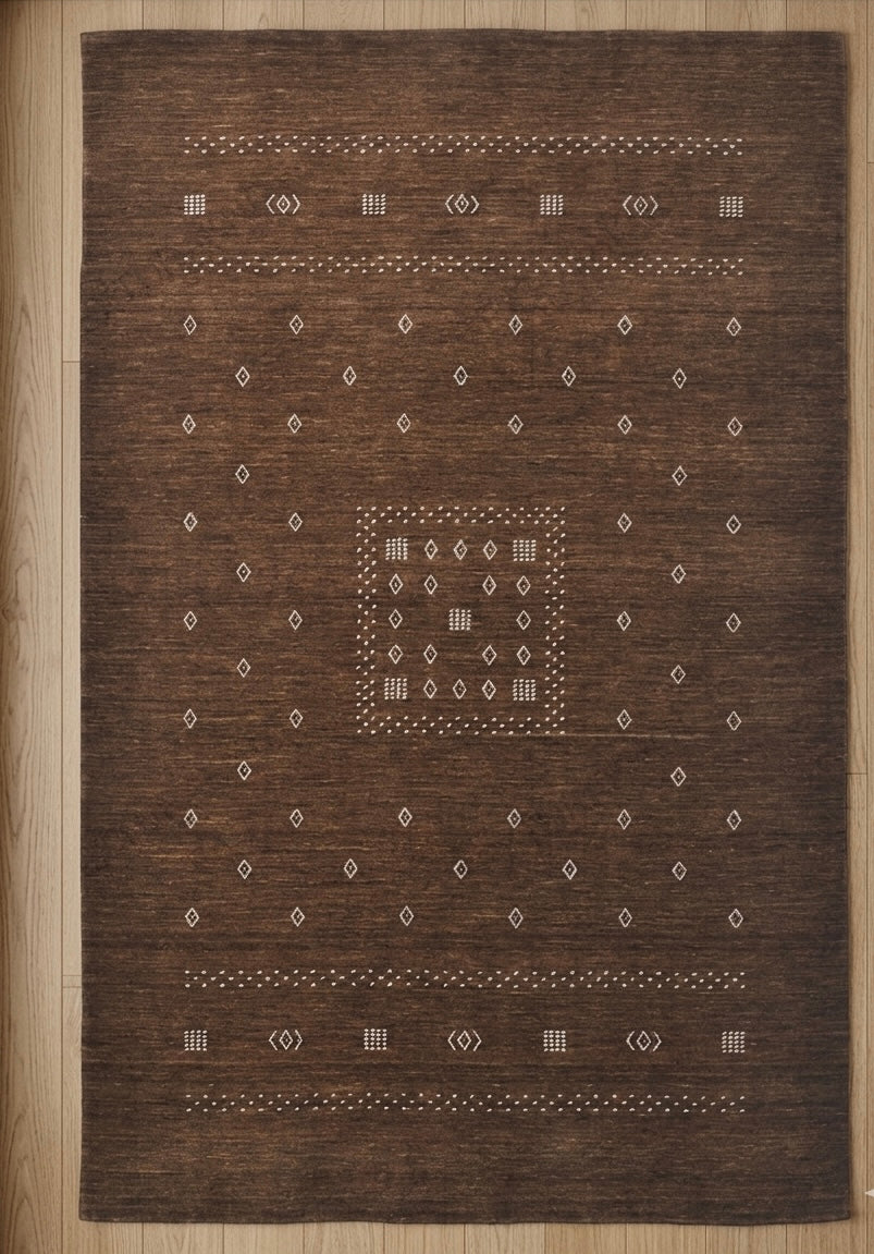 The Midnight Handknotted Gabbeh Rugs