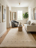 Sandstone Motif Hand-Knotted Rug