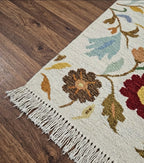 Autumn in Bloom Dhurrie Rugs
