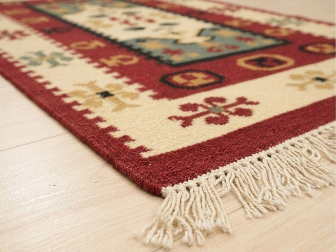 Balkan Geometric kilim Rugs
