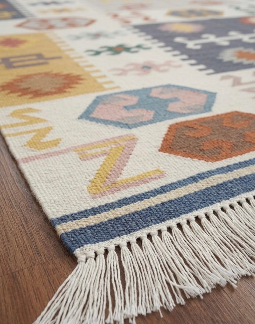 Earth & Pastel Kilim Rugs