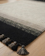 Shadow Stripe Dhurrie Rugs