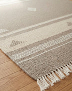 Diamond beige kilim