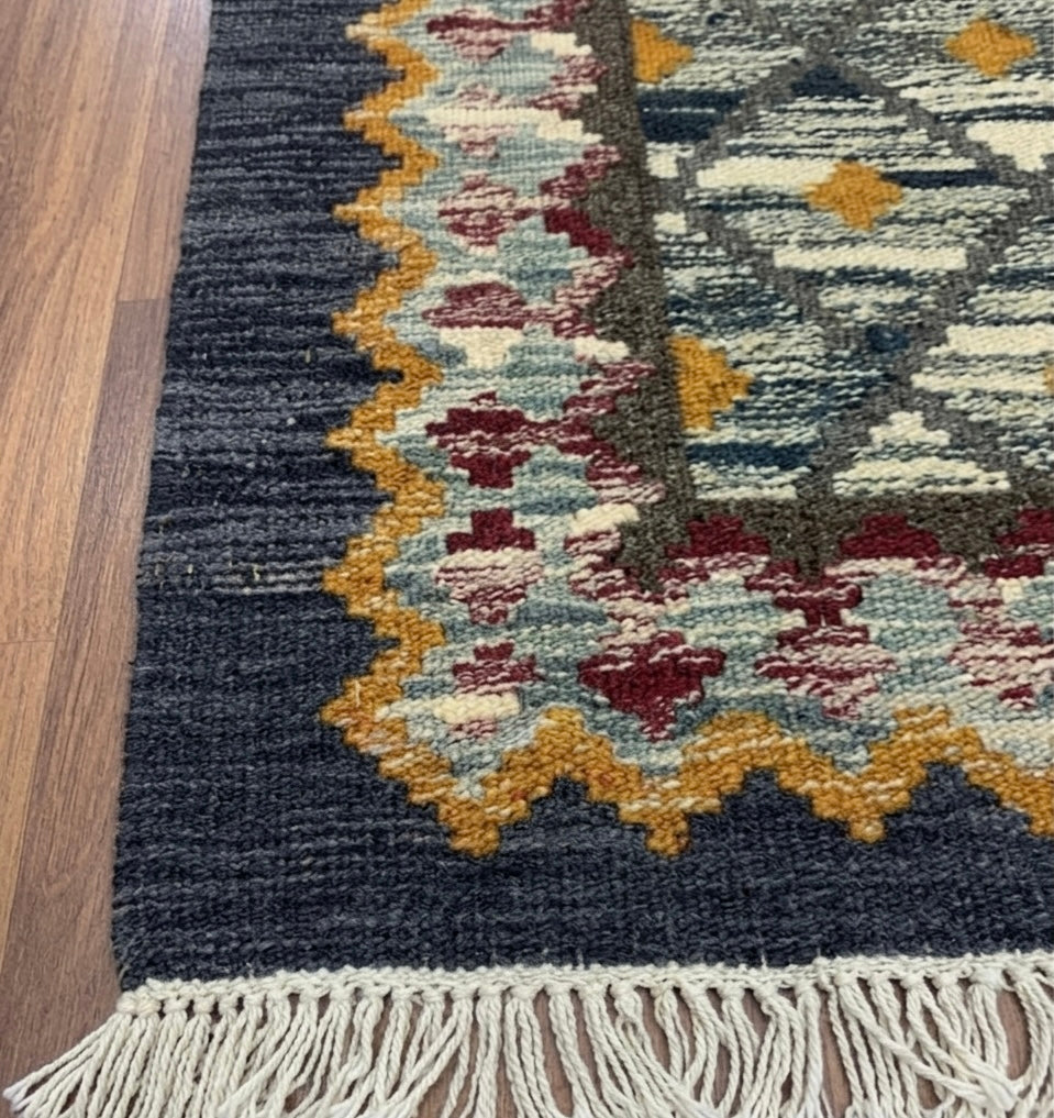 Heritage Mosaic Weave Dhurrie