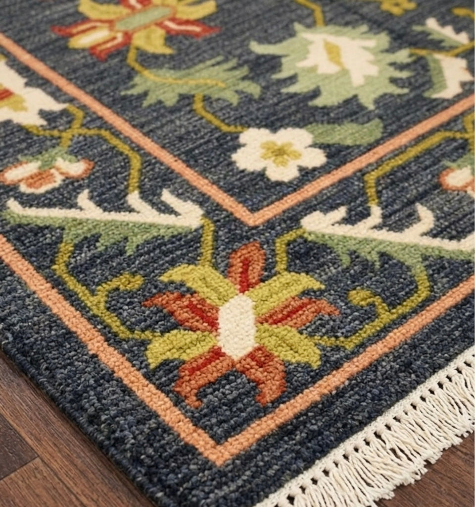 Grey Nomadic Geometric Kilim Dhurrie