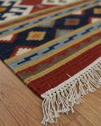 Vintage Nomadic Symbol Dhurrie