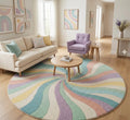Multi color Round Rugs