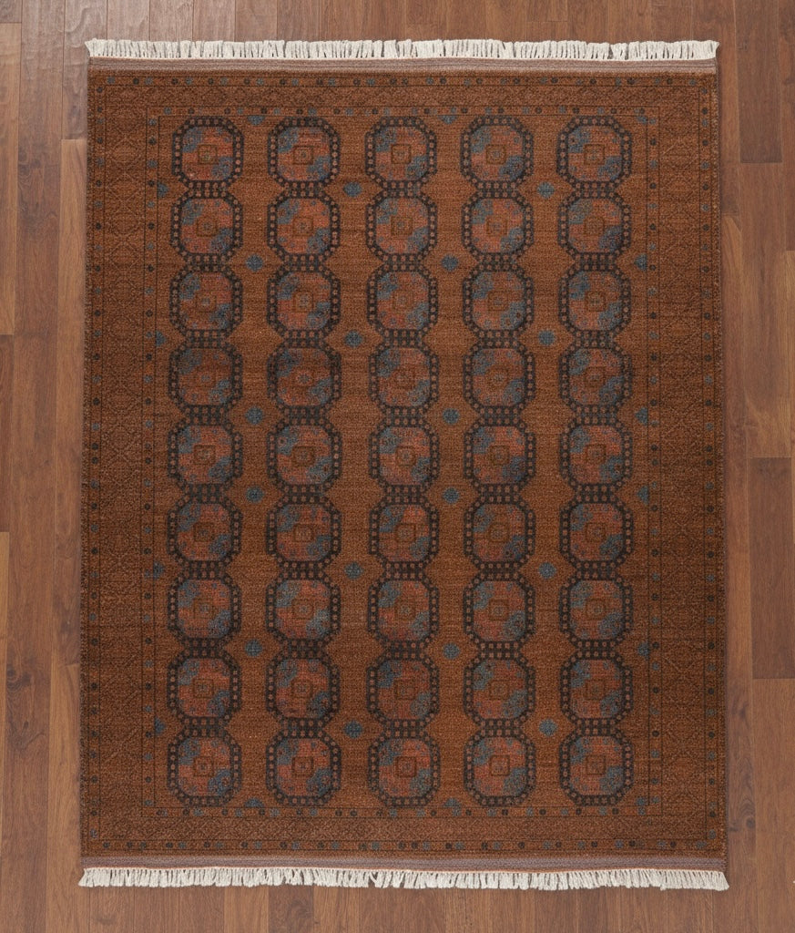 Sienna Lattice Heritage Handknotted Rug