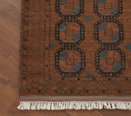 Sienna Lattice Heritage Handknotted Rug