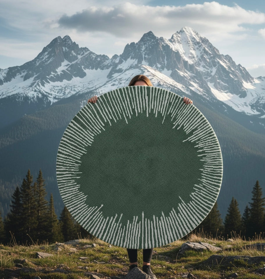 Green Solstice Rug