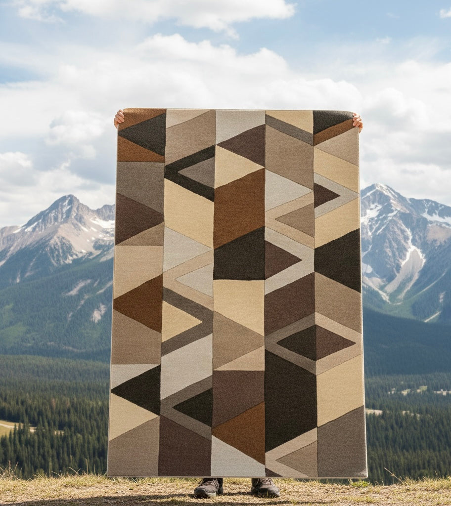 Stonecraft Geometric Rug