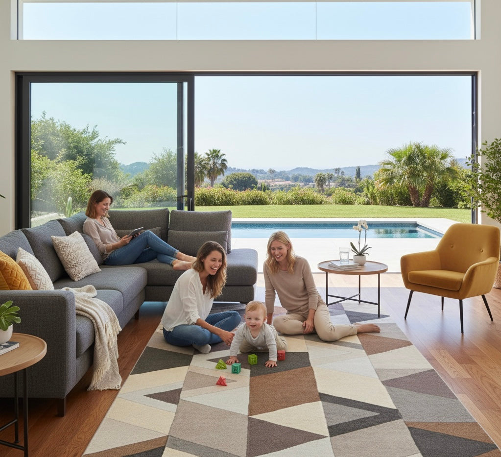 Stonecraft Geometric Rug